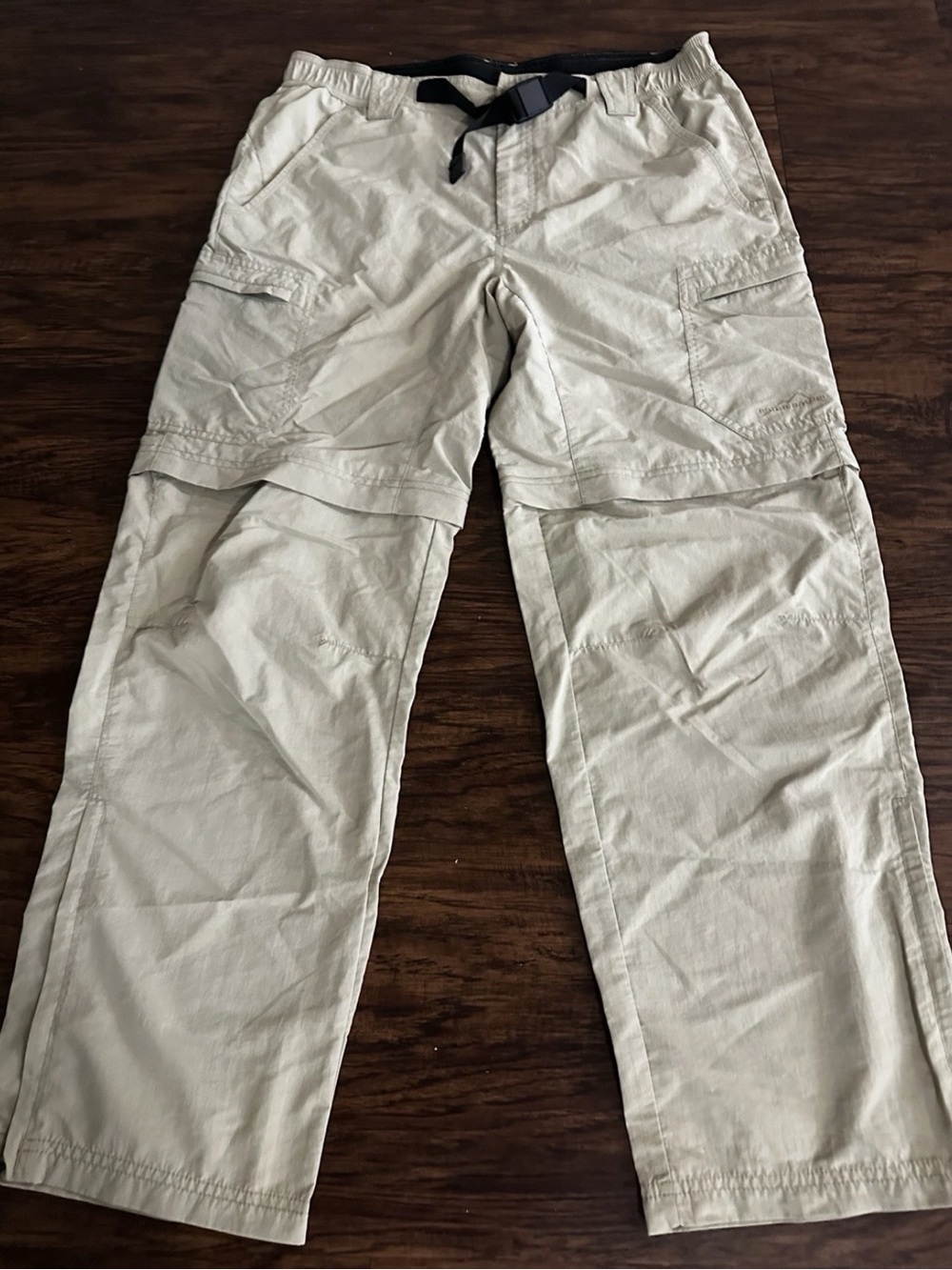 Eddie Bauer Men's Convertible Cargo Pants - Light Khaki